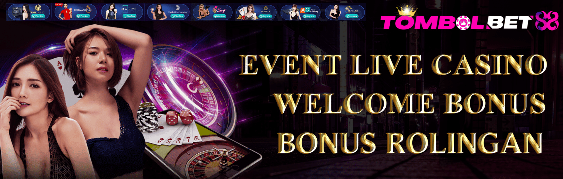 EVENT LIVE CASINO TOMBOLBET88