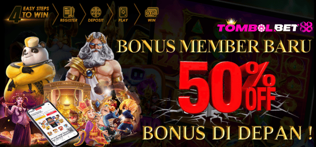 BONUS NEW MEMBER SLOT TOMBOLBET88